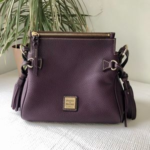 Plum, brand new, Dooney & Bourke purse